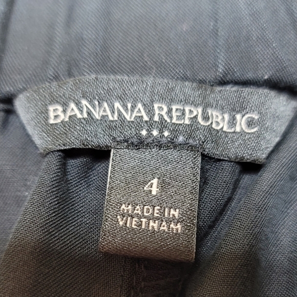 Banana Republic Cargo Type Soft Pants With Cinched Ankle Women's Size 4 - Picture 5 of 12